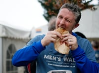 Pasty Man approves bespoke pasty for hospice’s much-loved Men’s Walk
