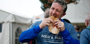 Pasty Man approves bespoke pasty for hospice’s much-loved Men’s Walk
