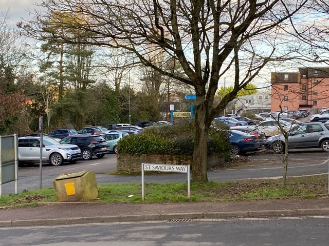 Parking charges for long stay in St Saviour’s Way car park in Crediton would have risen from £3 to £10 under the rejected plan.  NP 090223 01
