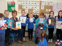 Pupils enjoyed Book Day at Yeoford School
