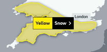 Yellow Warning of snow for Devon