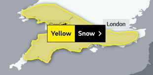 Yellow Warning of snow for Devon