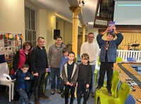 Scalextric fun at Crediton Congregational Church
