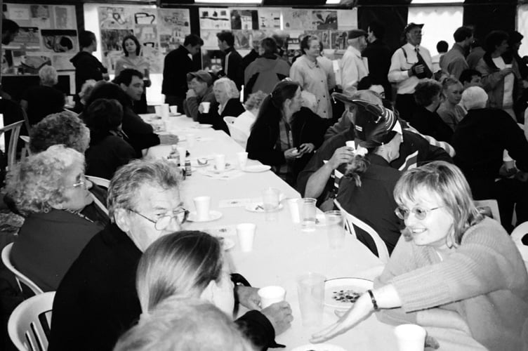 An image from the 2002 Golden Jubilee Celebration at Sandford.