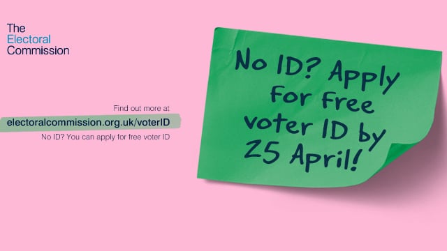 Do you have the right photo ID to vote in May?
