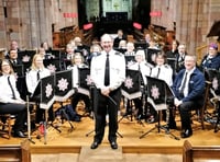 £300 for Church Fund from Fire and Rescue Band and Choir Concert
