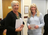 Hall full of colour for Cheriton Fitzpaine Garden Club Spring Show
