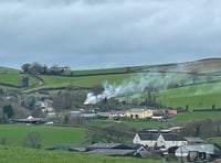 Firefighters tackle huge workshop fire