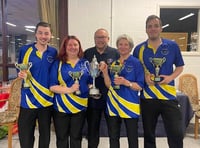 Diane from Colebrooke is an English Bowls Champion
