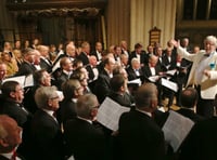 Top Male Choir to visit Crediton
