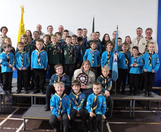 Highest Scouting Award presented at Scouts St George’s Day Parade
