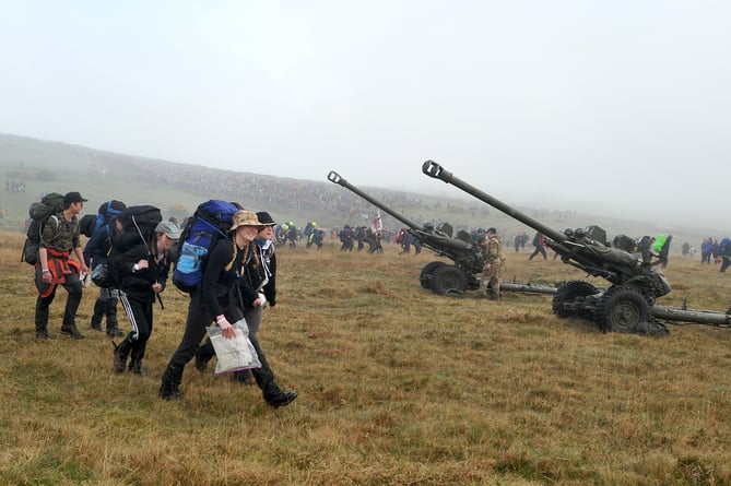  Photo: Steve Pope. MDA070522A_SP013
Okehampton Camp, Dartmoor.  Start of the 2022 Ten Tors event