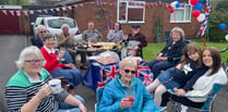 Coronation Street Party enjoyed in Meadow Gardens in Crediton