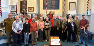 Crediton Parish Church bells were rung for the Coronation
