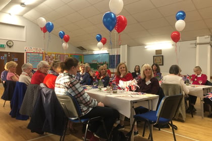 Tedburn St Mary WI AGM and Coronation supper