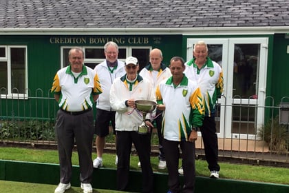 Busy start to the season for members of Crediton Bowling Club