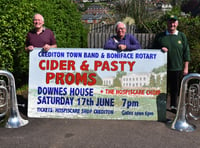 Crediton Cider and Pasty Proms promises to be a great evening out
