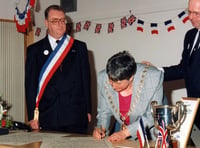 Crediton Twinning Association 30th anniversary celebration
