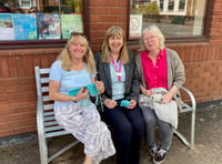 Bench replaced at Crediton Library