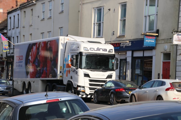 The Crediton Tesco Express store has closed temporarily for refurbishment.  AQ 1148