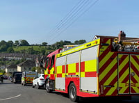 A major incident is currently taking place in Crediton
