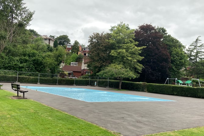 The Westexe Park pool at Tiverton will also open tomorrow, Friday, May 26.