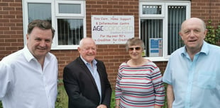 MP joins appeal for volunteers at Age Concern Crediton
