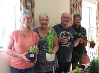 It had been a very good year for Cheriton Fitzpaine Garden Club
