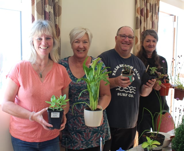 It had been a very good year for Cheriton Fitzpaine Garden Club
