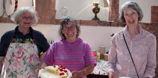 Lovely day for Crediton’s St Lawrence Chapel Open Day
