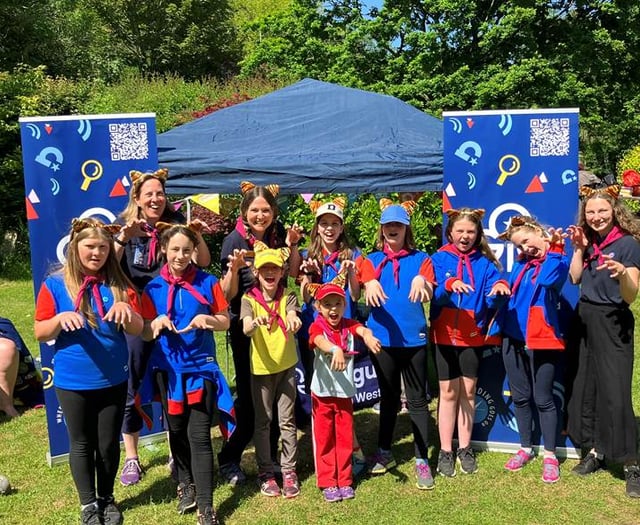 Girlguiding sleepover at Dartmoor Zoo
