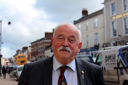 An amazing 40 years’ service for Mid Devon councillor David Pugsley
