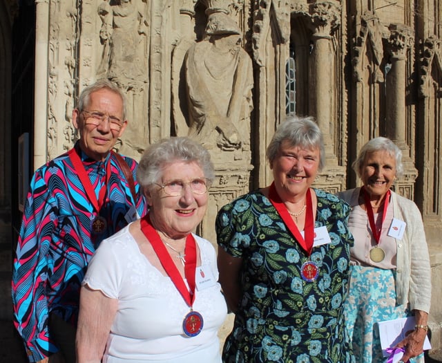 Crediton area recipients among this year's St Boniface Award winners
