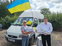 MP thanks hero Joe Bussell for his ‘extraordinary’ Ukraine aid trips
