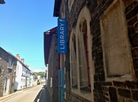 Read to a dog at Okehampton Library