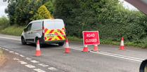 Crediton and Exeter fire crews rescued motorist from car on roof
