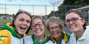 Crediton Bowling Club - the smiles say it all!
