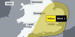 ‘Unseasonably windy’ Saturday Yellow Warning by Met Office