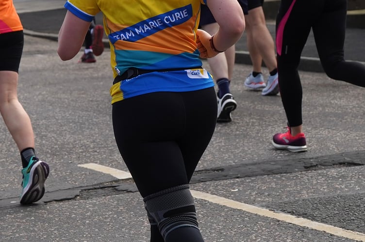 Marie Curie Edin Marathon1 SA :
Marie Curie Edinburgh Marathon Runners 2023
All images © Stewart Attwood Photography 2023.  All other rights are reserved. Use in any other context is expressly prohibited without prior permission. No Syndication Permitted except for PA (Press Association)