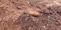 WW2 bomb exploded at college