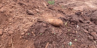 WW2 bomb exploded at college