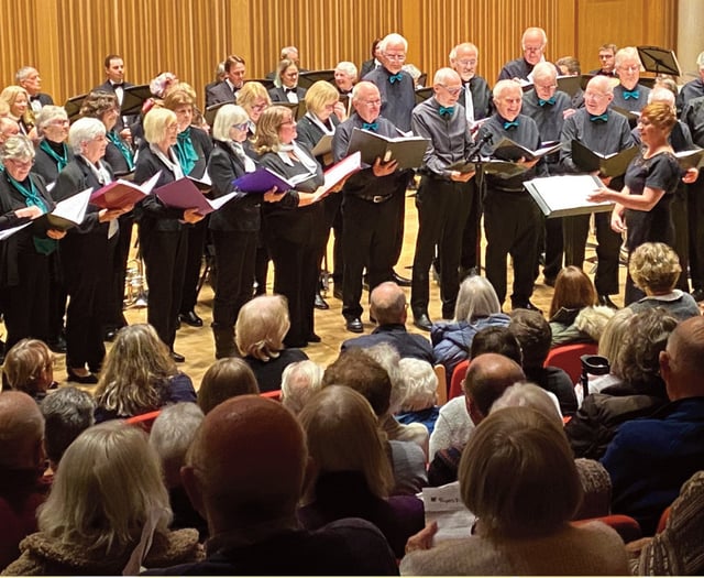 Community choir singers raise more than £14,000 for charities
