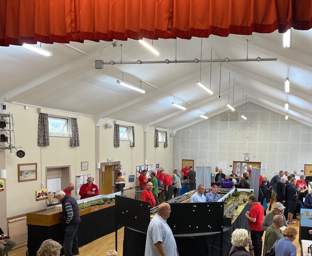 300 people attended Culm Valley Model Railway Club's annual show
