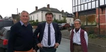 MP in Thorverton for briefing on affordable housing plans
