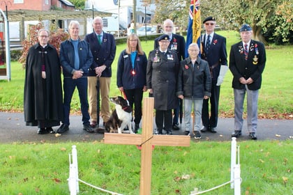 Garden of Remembrance Blessed at Crediton
