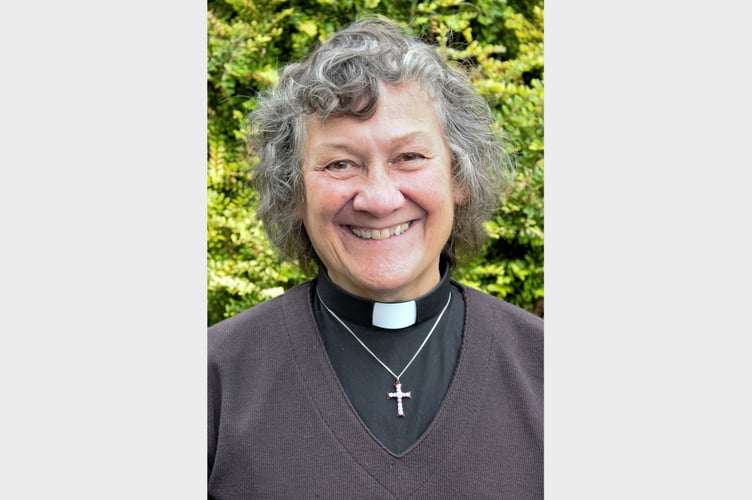 Sandra Collier, Assistant Curate, Crediton Parish Church.
