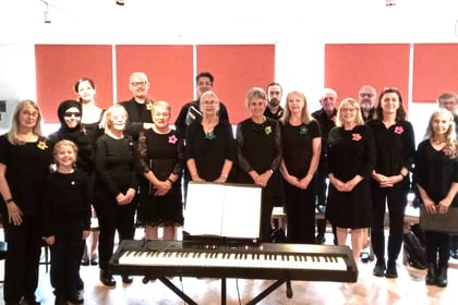 Crediton Singers Choir Seasonal Concert on December 10
