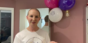 Local fundraiser, Star donates her long hair to charity
