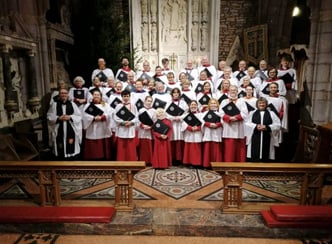 The Holy Cross Choir pictured after an extremely successful Advent Carol Service on December 3. 