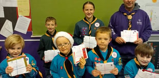 1st Crediton Scouts Christmas Card postal service has begun
